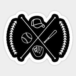 Baseball - Equipment Sticker